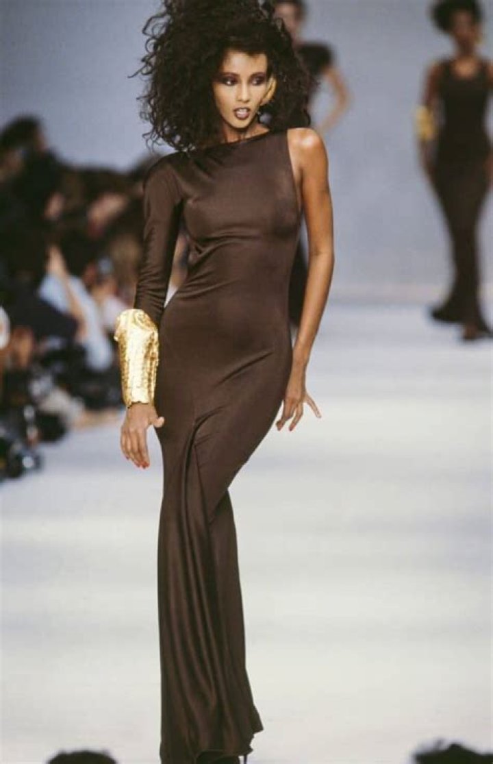 Absolute beautiful model, Iman.