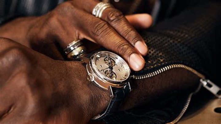 Aldis Hodge with his watch collection