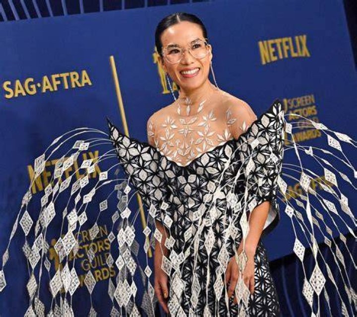 	Ali Wong was a standout at the SAG Awards in Iris van Herpen	