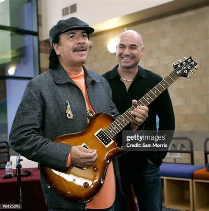 Andre Agassi and Carlos Santana support project 'Square Panda'