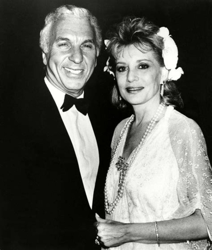 Barbara Walters and Her Third Husband Merv Adelson