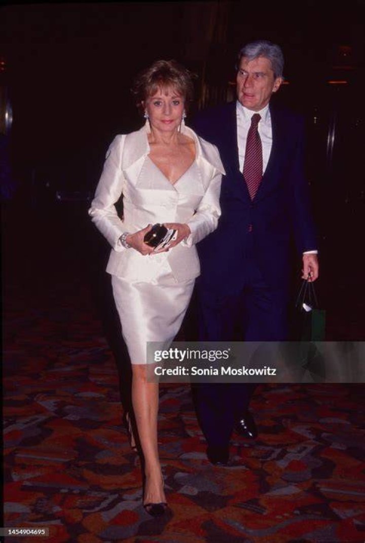 Barbara Walters and John Warner