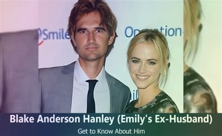 Blake Anderson Hanley and His Ex-Wife, Emily Wickersham On Their Wedding Day