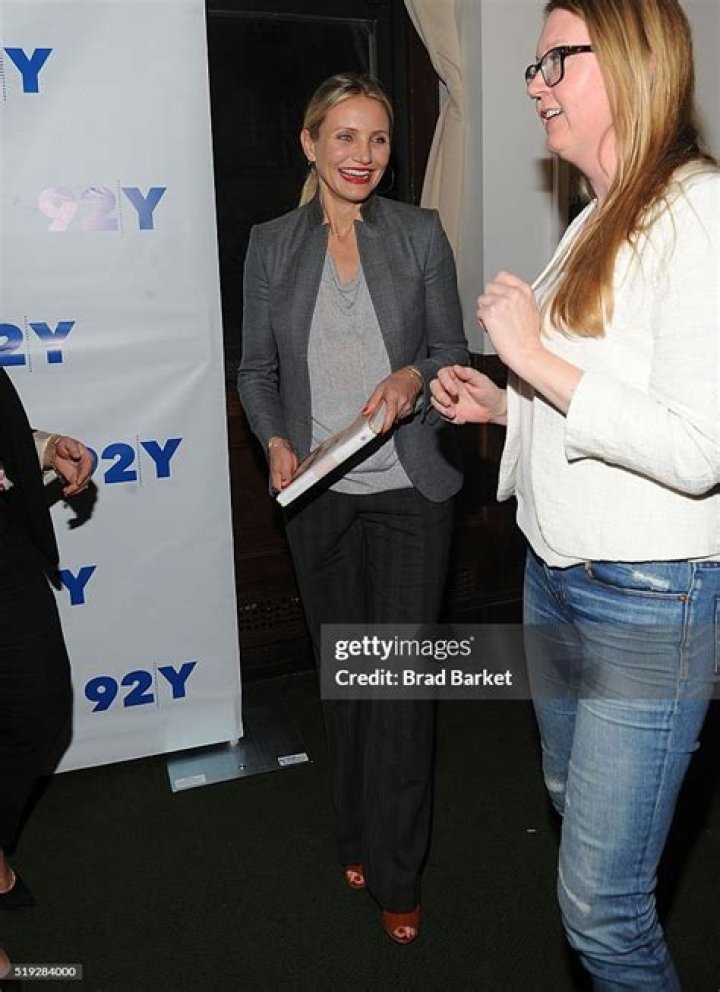 Cameron Diaz Attends The Script Concert, Part Of The Toyota Concert Series Featured On The Today Show On May 21, 2010 In New York City