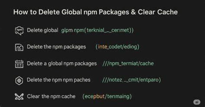 Can I delete NPM cache folder?