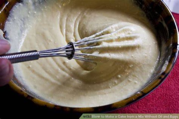 Can you make a cake mix without oil?