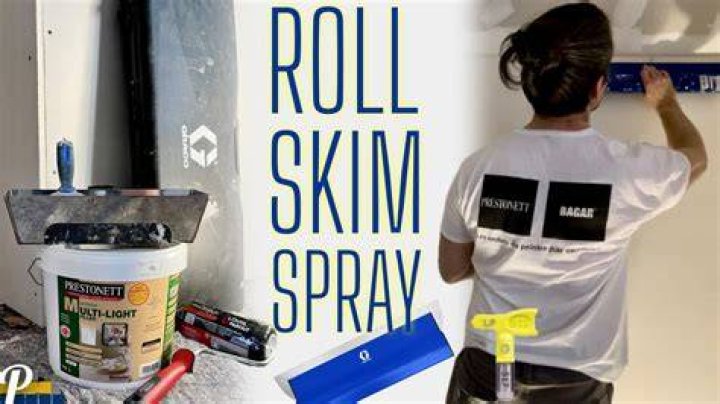 Can you roll on skim coat?