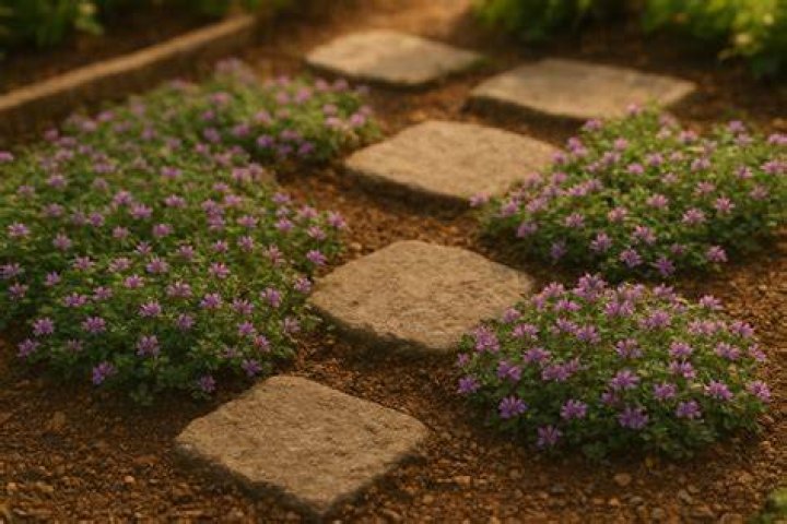 Can you walk on creeping thyme?