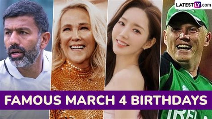 Celebrities born on Mar 04