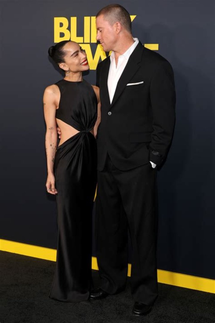 Channing Tatum and Zoe Kravitz leave the MET Gala hand in hand