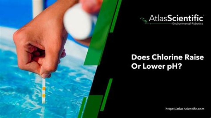 Does chlorine shock raise pH?