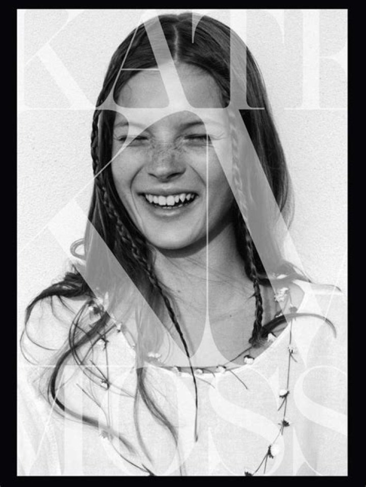 Eight Different Covers Of Kate Moss's Book.