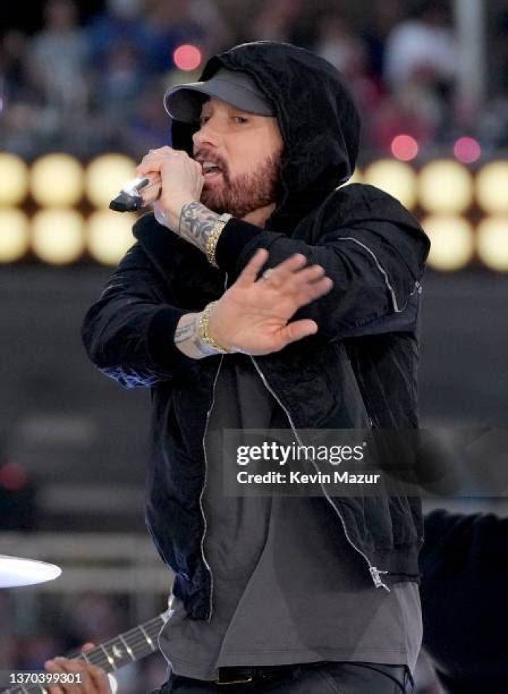 Eminem performs during the live ABC telecast of the 92nd Oscars® at the Dolby® Theatre in Holl...