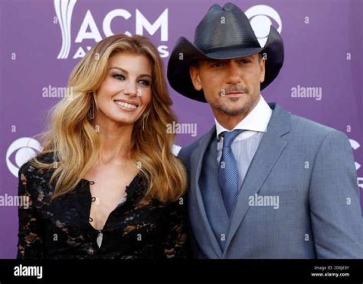 Faith Hill with Husband