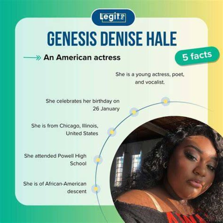 Genesis Denise Hale Bio (Wiki) 