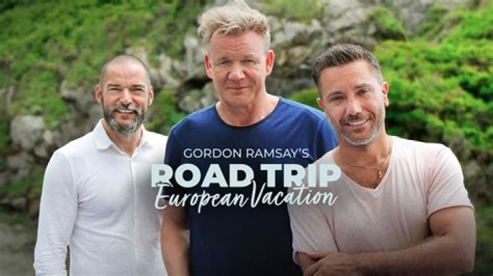 Gordon Ramsey on a vacation with his sons.
