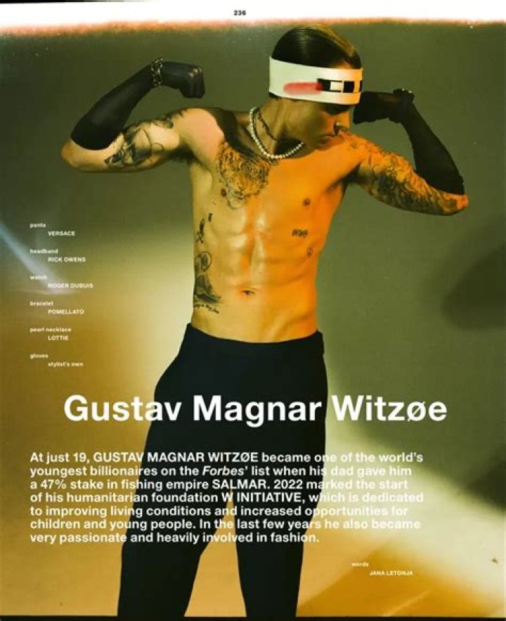 Gustav Magnar Witzøe photo