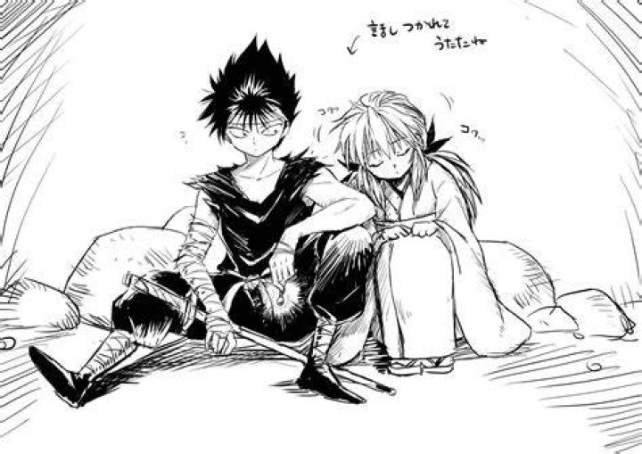 Hiei and Yukina 