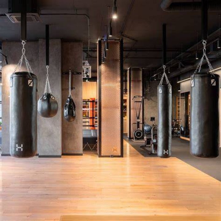 Hood in the gym