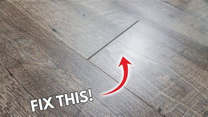 How do you fill gaps between vinyl tiles?