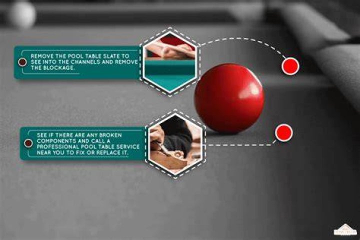 How do you fix a crack in a pool table slate?