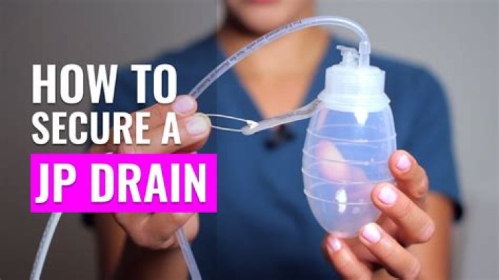 How do you flush a JP drain?