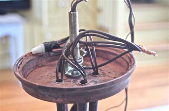 How do you rewire an old chandelier?