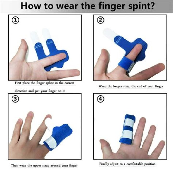 How do you splint a pinky finger?