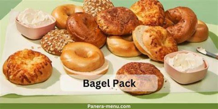 How much is a bagel pack at Panera?