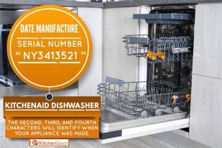 How old is my KitchenAid dishwasher?