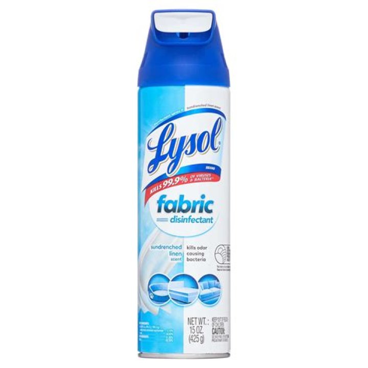 Is Lysol safe on fabric?