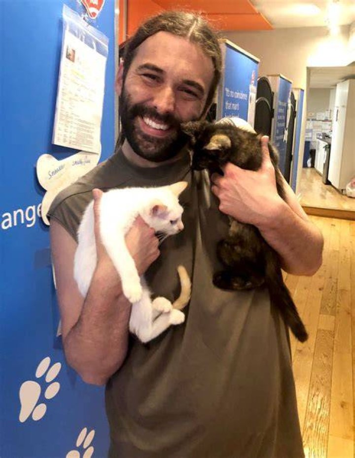 Jonathan Van Ness adopted two kittens from the SPCA