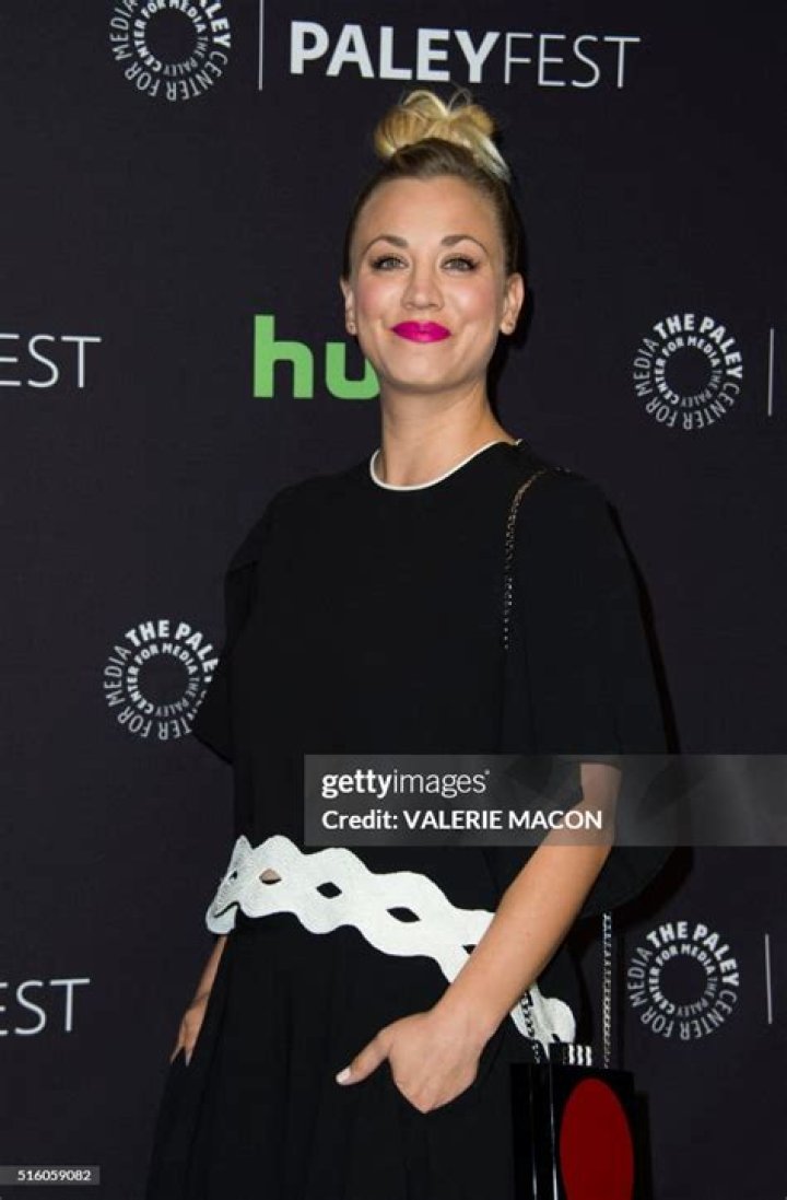 Kaley Cuoco attends The 33rd Annual PALEYFEST, The Big Bang Theory in Los Angeles
