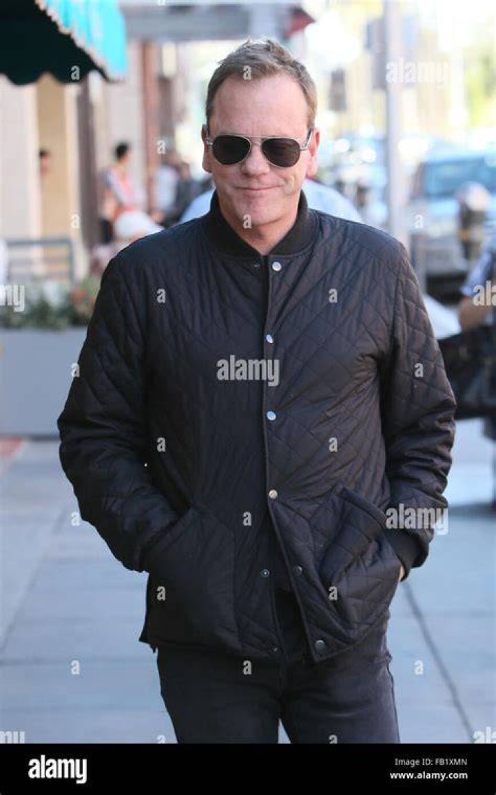 Kiefer Sutherland seen going to the doctors in Beverly Hills