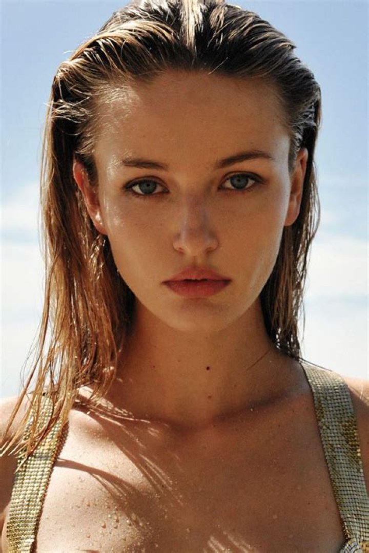 Kristina Romanova sun bathing.