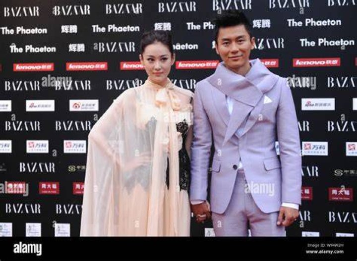 Li Chen with his fiancee Fan Bingbing.