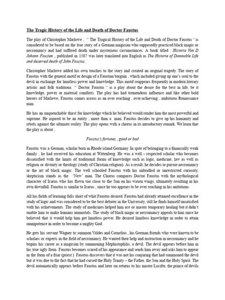 Llsa Faust Death Plot