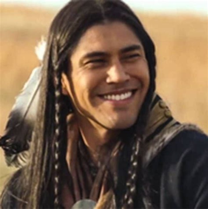 Martin Sensmeier in a smiley face