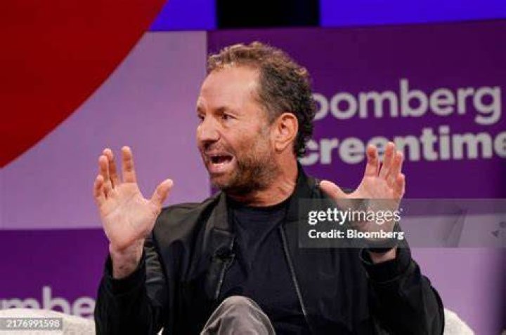 Micheal Rapino during on event on black suit