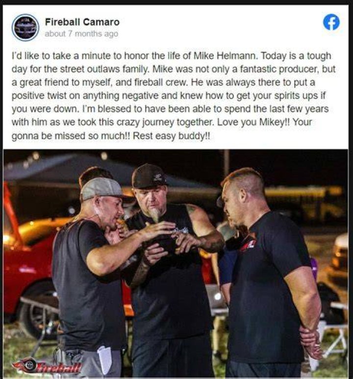Mike Hellmann passed away
