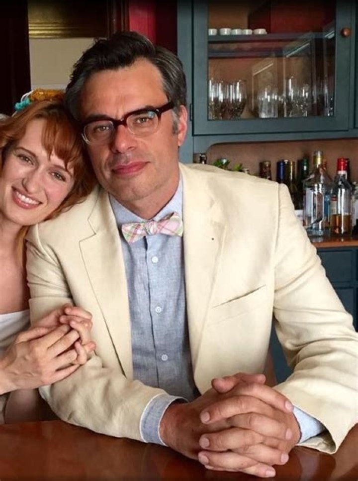 Miranda Manasiadis's husband, Jemaine Clement, held his son Sophocles Iraia