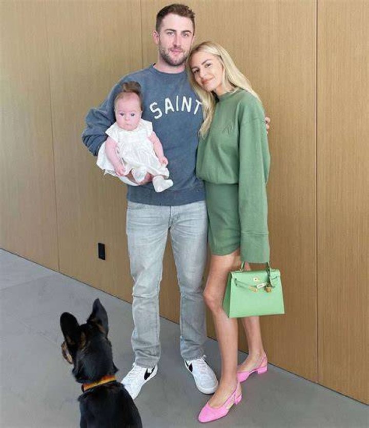 Morgan Stewart is expecting her first child with her husband Jordan McGraw.