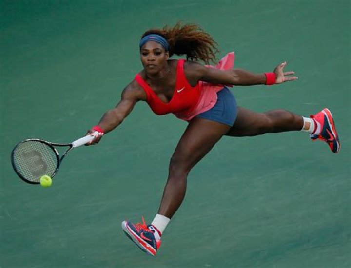 Serena Williams during tennis Tournament. career, professional life