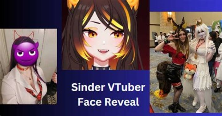 Sinder Vtuber Face Reveal