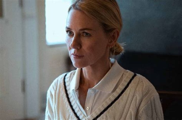 The Watcher. Naomi Watts as Nora Brannock in episode 101 of The Watcher. Cr. Courtesy of Netflix © 2022 The Watcher. Naomi Watts as Nora Brannock in episode 101 of The Watcher. Cr. Courtesy of Netflix © 2022