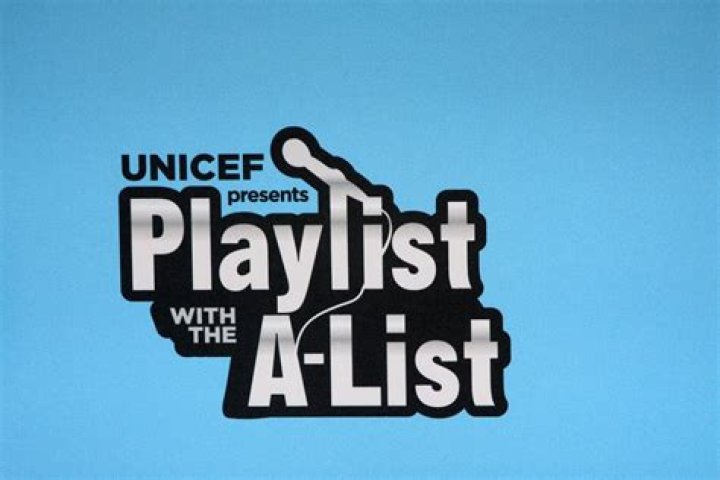 UNICEF Playlist With The A-List