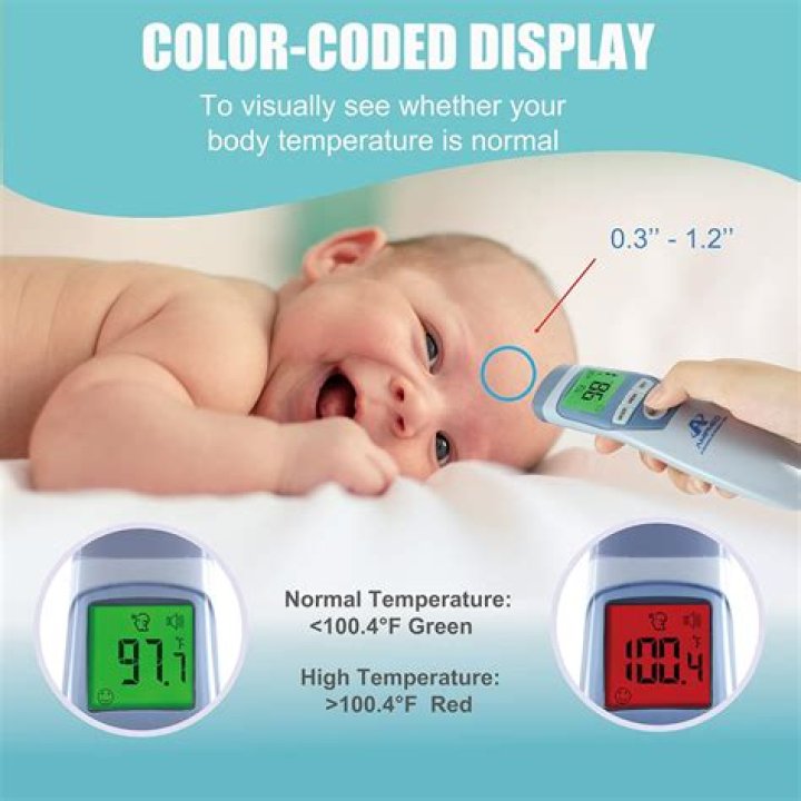 What does a temperature of 97.5 indicate?