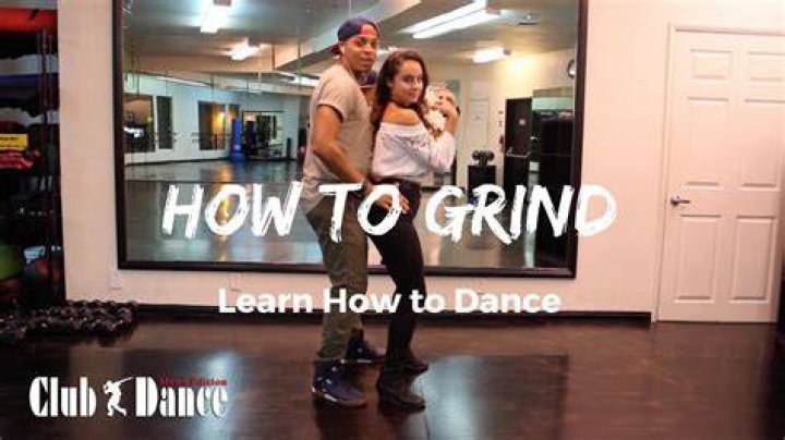 What does it mean to grind at a dance?