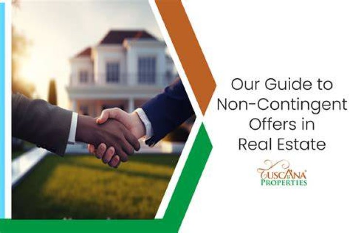 What does non contingent offer mean?