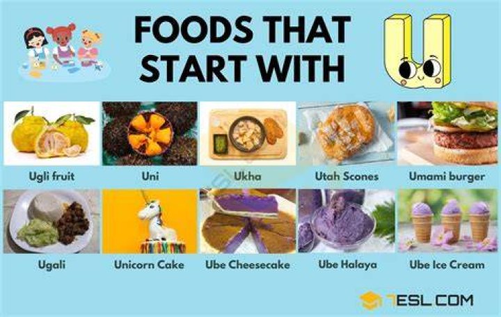 What food that start with U?